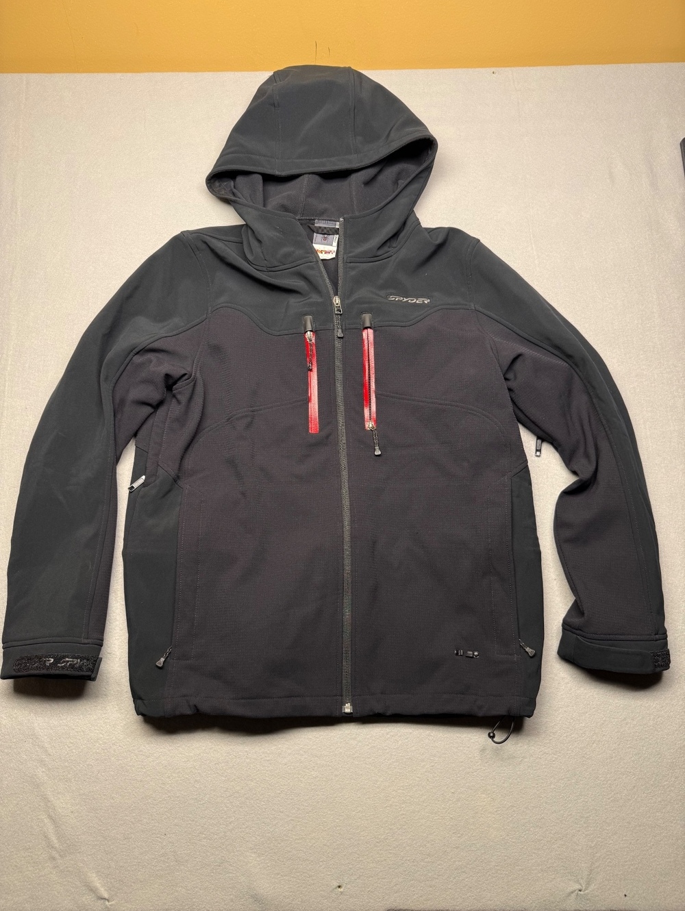 Spyder Jackson XTL 10K Softshell Ski Jacket Men XL Black